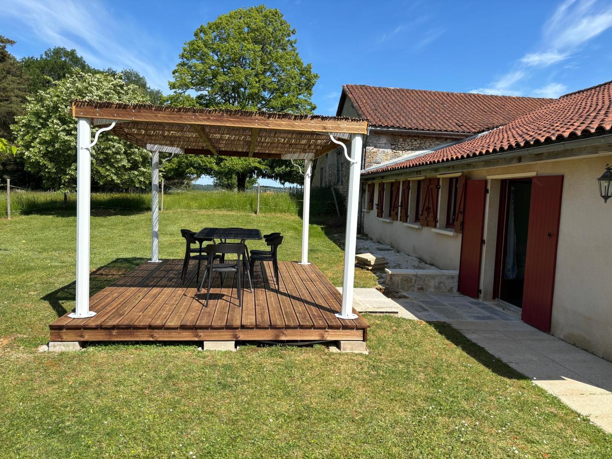 Charmant Logement Entier A La Campagne Sencenac-Puy-de-Fourches Bagian luar foto